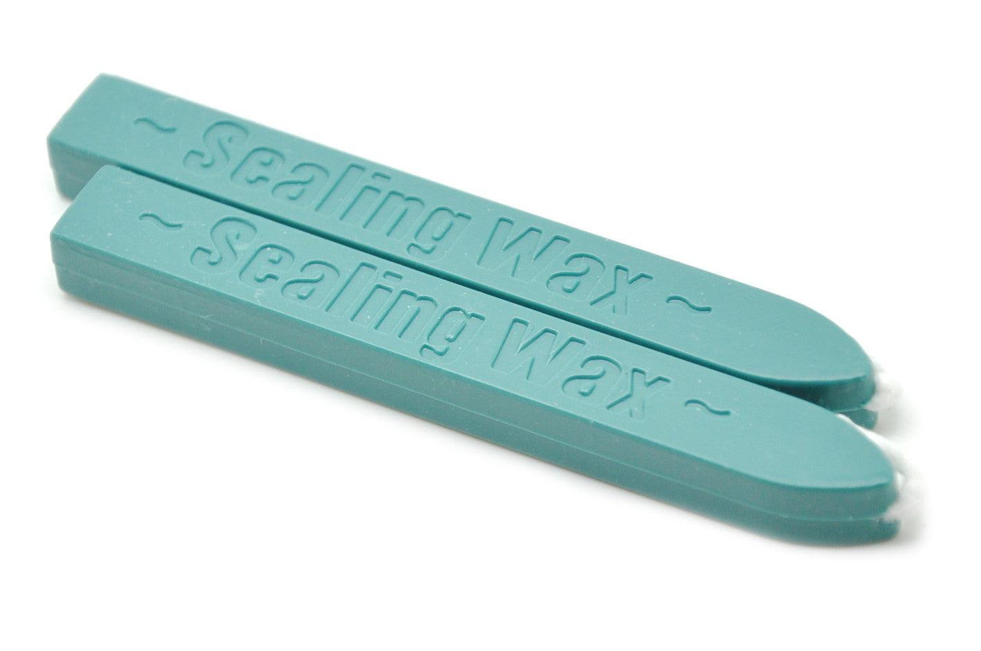 Sea Green Wick Sealing Wax Stick - Backtozero B20 - green, sale, Sealing Wax, Wick Stick, Wick Wax, WWax, wwf