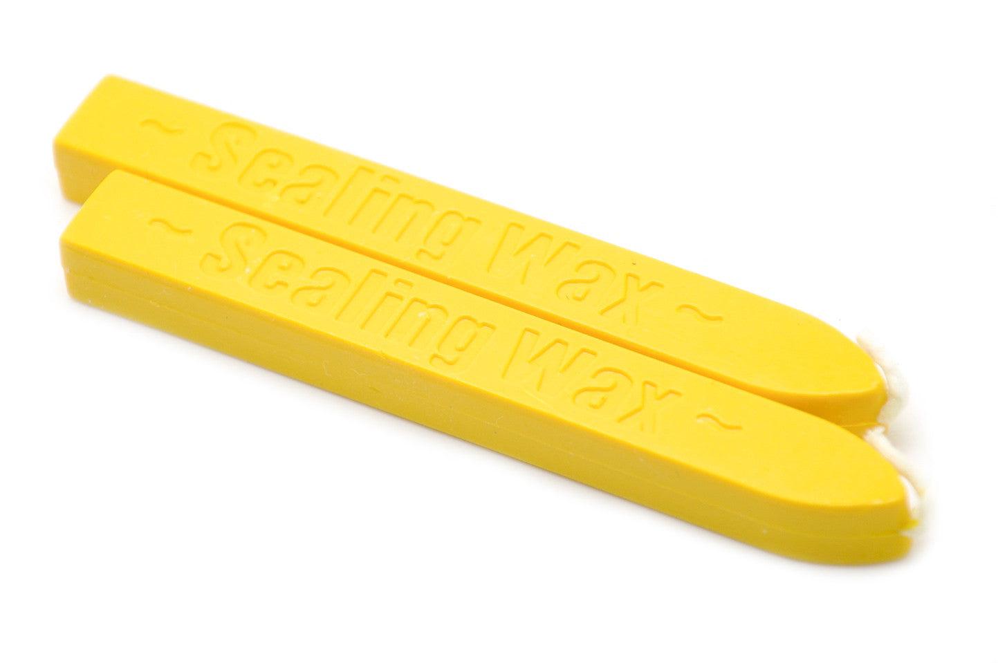 Yellow Wick Sealing Wax Stick - Backtozero B20 - sale, Sealing Wax, Wick Stick, Wick Wax, WWax, wwf, Yellow