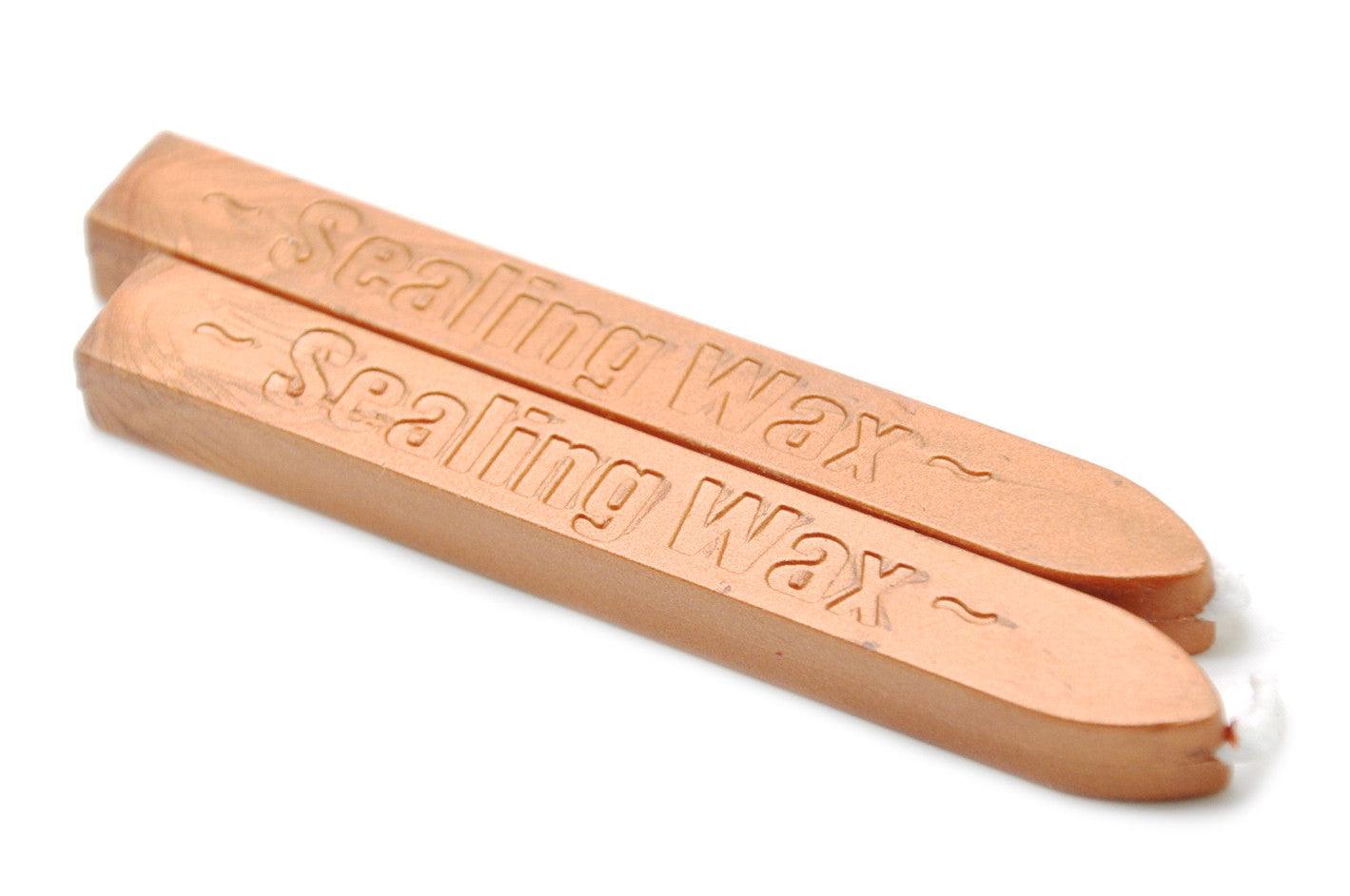 Copper Gold Wick Sealing Wax Stick - Backtozero B20 - Copper Gold, sale, Sealing Wax, Wick Stick, Wick Wax, wwax, wwf