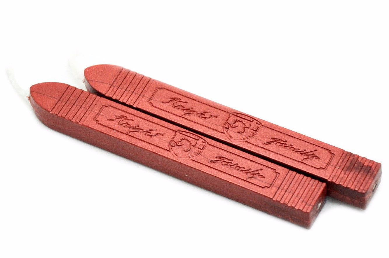 Metallic Red Wick Sealing Wax Stick - Backtozero B20 - Metallic, Red, sale, Sealing Wax, Wick Stick, Wick Wax, WWax