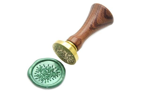 You Are Out Of This World Wax Seal Stamp - Backtozero B20 - Green, Message, Metallic, Metallic Green, Signature, signaturehandle