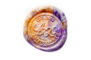 Octagon Sealing Wax Beads Palette | Magic Hour - Backtozero B20 - box, gold, metallic, nature, octagon bead, palette, pearl white, purple pink, sealing wax, Wax Beads, White