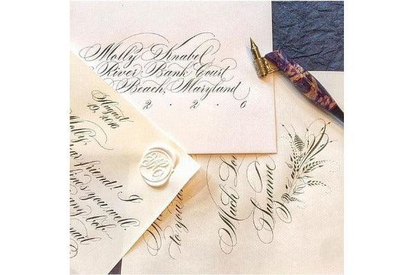 Suzanne Cunningham Calligraphy I Wax Seal Stamp | Available in 4 Sizes - Backtozero B20 - 1 initial, 1.2cm, 1initial, Calligraphy, collaboration, Fuchsia, mini, Monogram, One initial, Personalized, signature, signaturehandle, Suzanne Cunningham, tiny