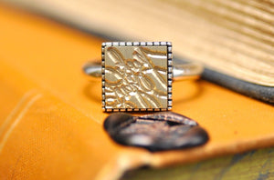 Design your own 10x10mm Minimal Signet Ring