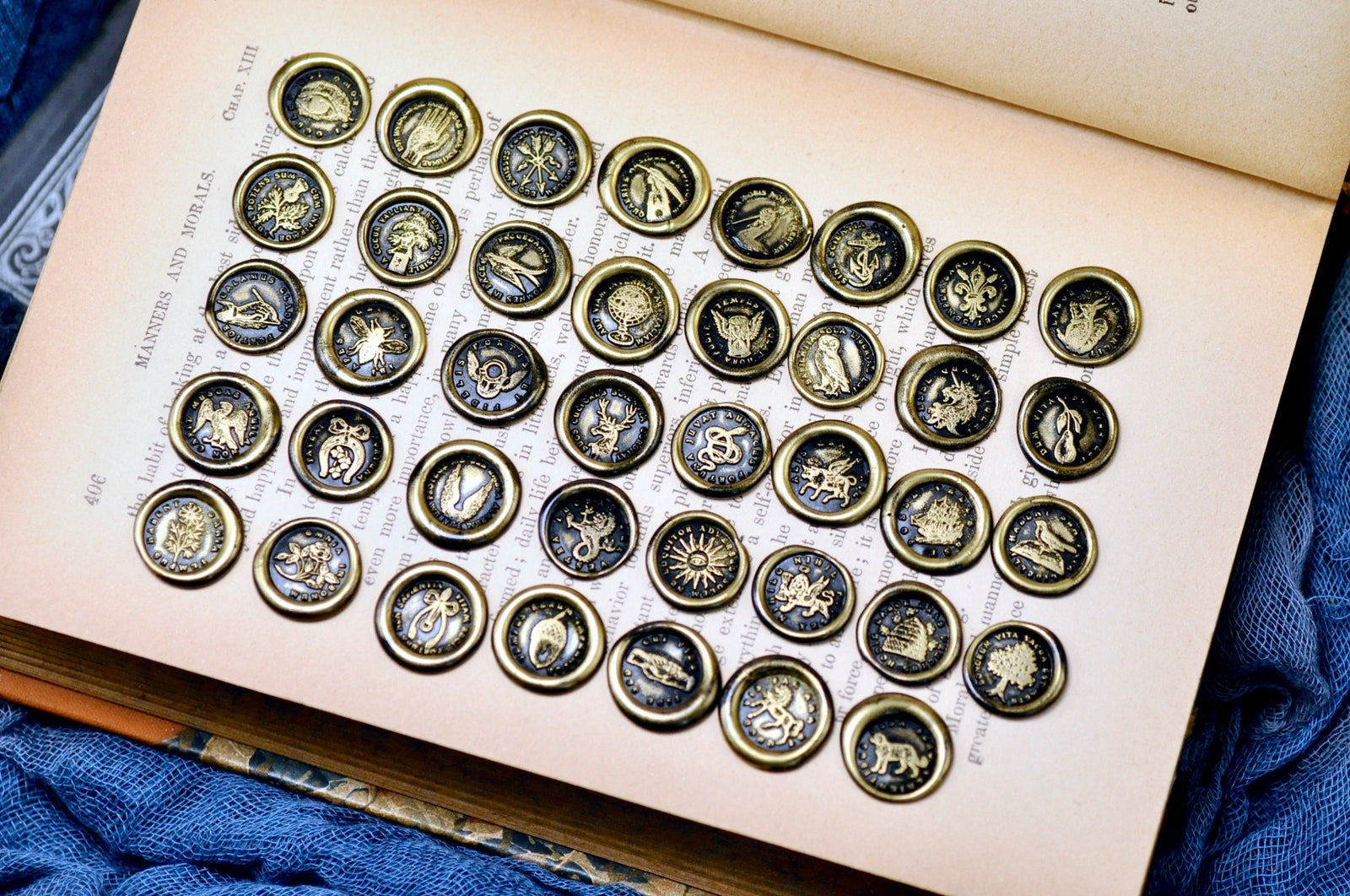 Build Your Own Latin Motto Wheel Wax Seal - Backtozero B20 - antique, antique inspired, bespoke, brass, Custom, customlatinwheel, latin, latin motto, Message, motto, newarrivals, Retro, wheel, wheel wax seal