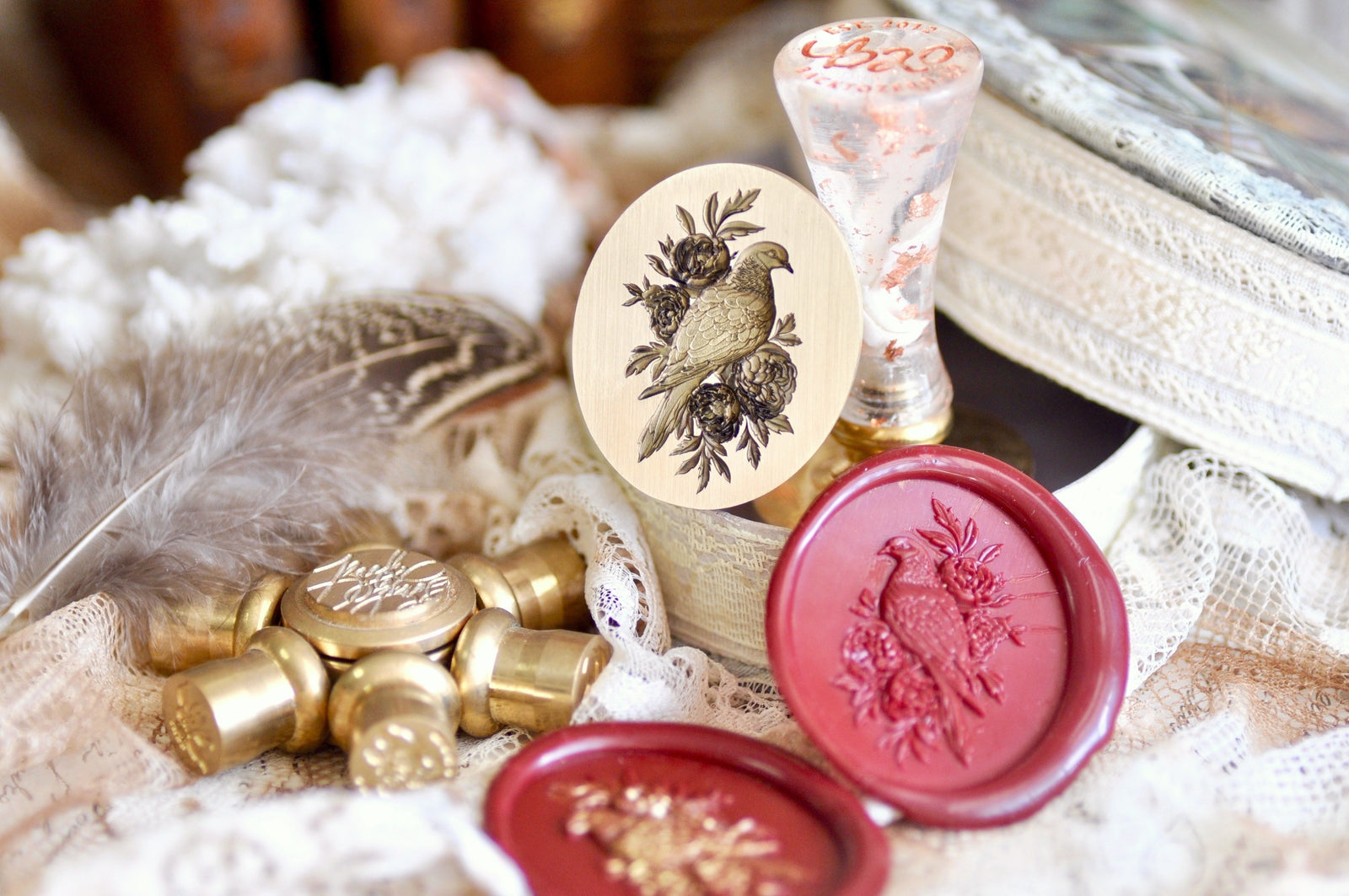 Collector's Edition Wax Seal Stamp | The Dove | A Dance of Serenity