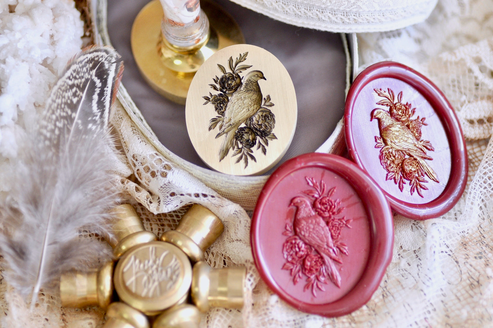 Collector's Edition Wax Seal Stamp | The Dove | A Dance of Serenity