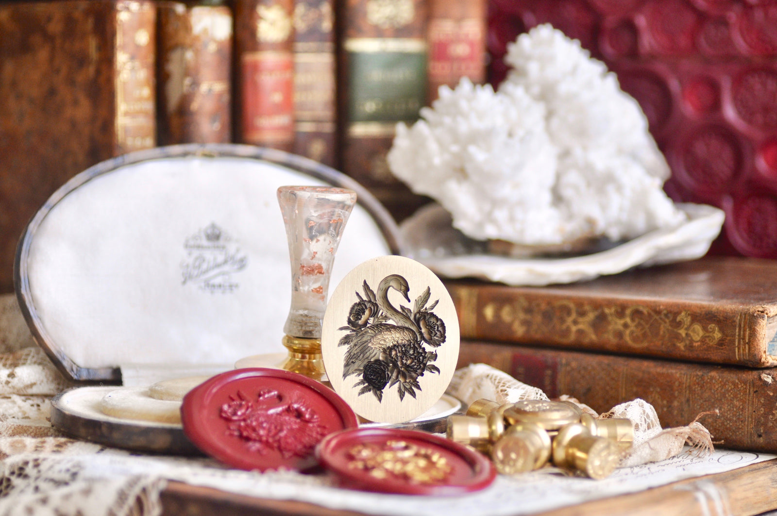 Collector's Edition Wax Seal Stamp | The Swan | The Arc of Peace