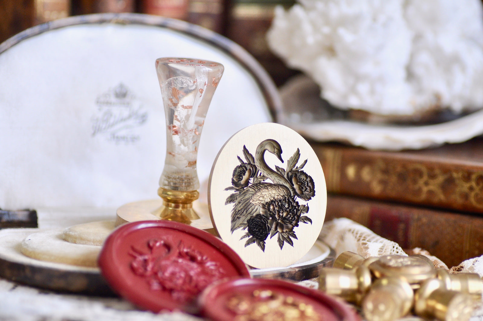 Collector's Edition Wax Seal Stamp | The Swan | The Arc of Peace