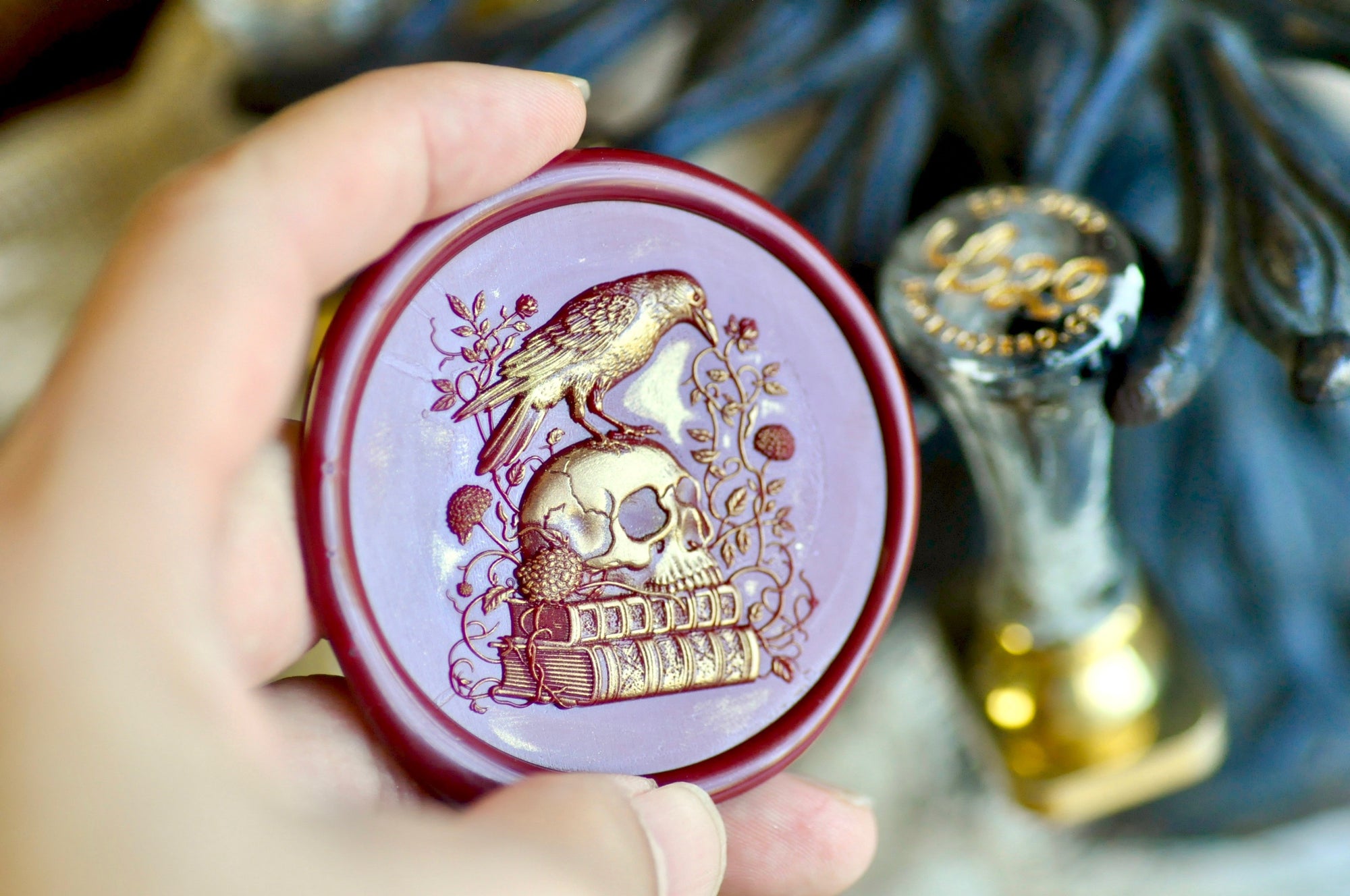 Memento Mori Collector Edition Wax Seal Stamp | Whispers of Eternity