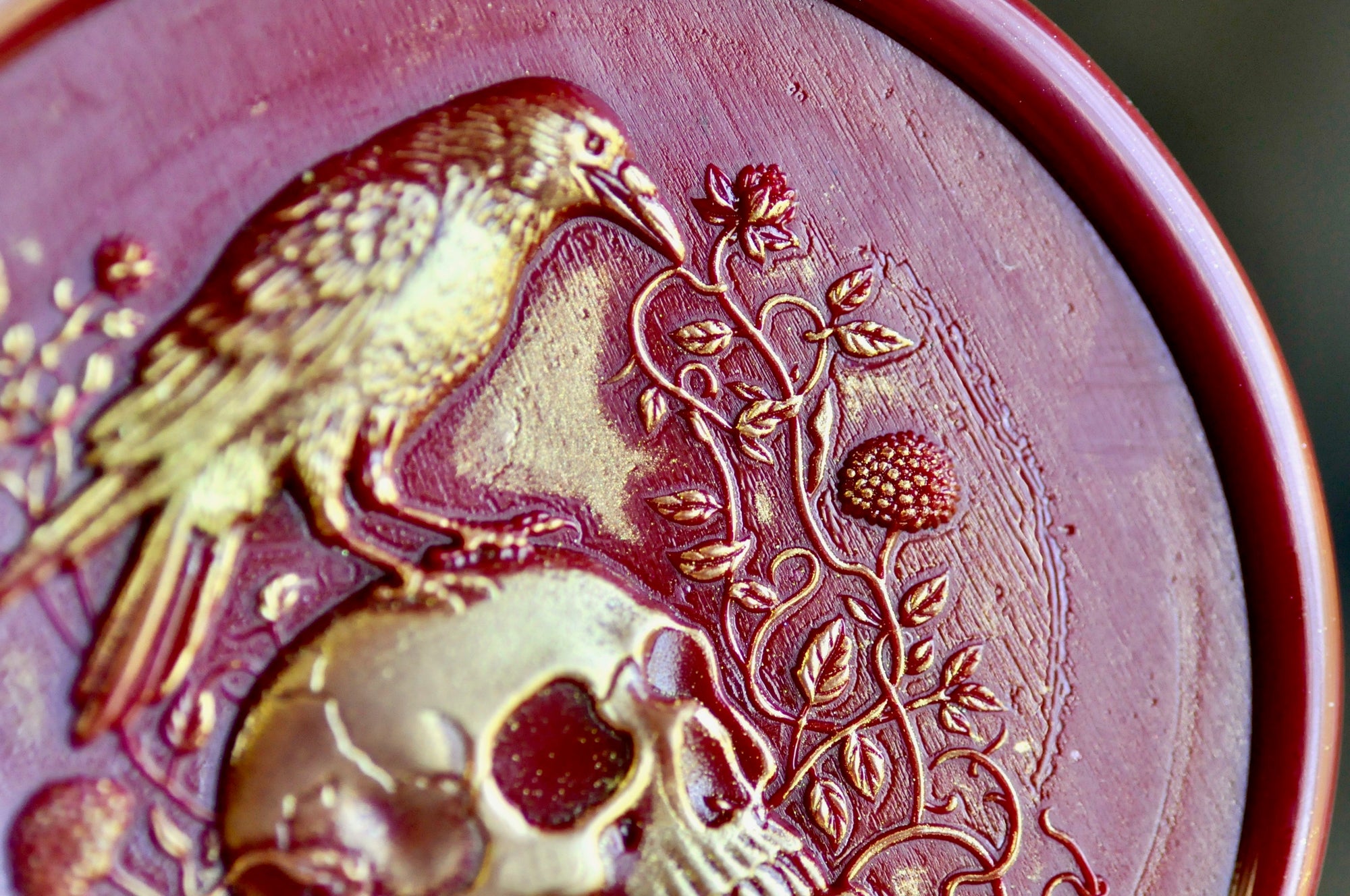 Memento Mori Collector Edition Wax Seal Stamp | Whispers of Eternity