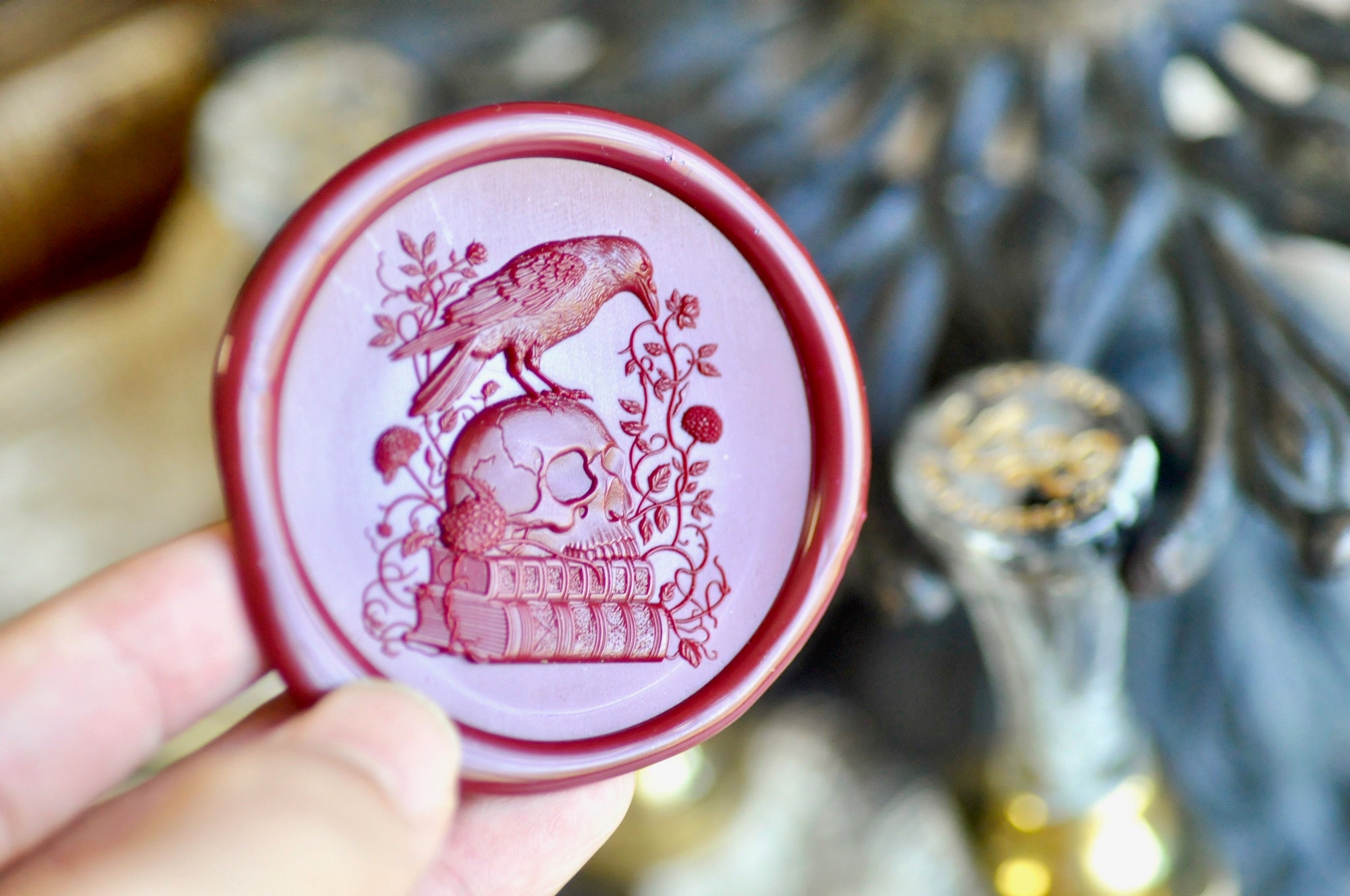 Memento Mori Collector Edition Wax Seal Stamp | Whispers of Eternity