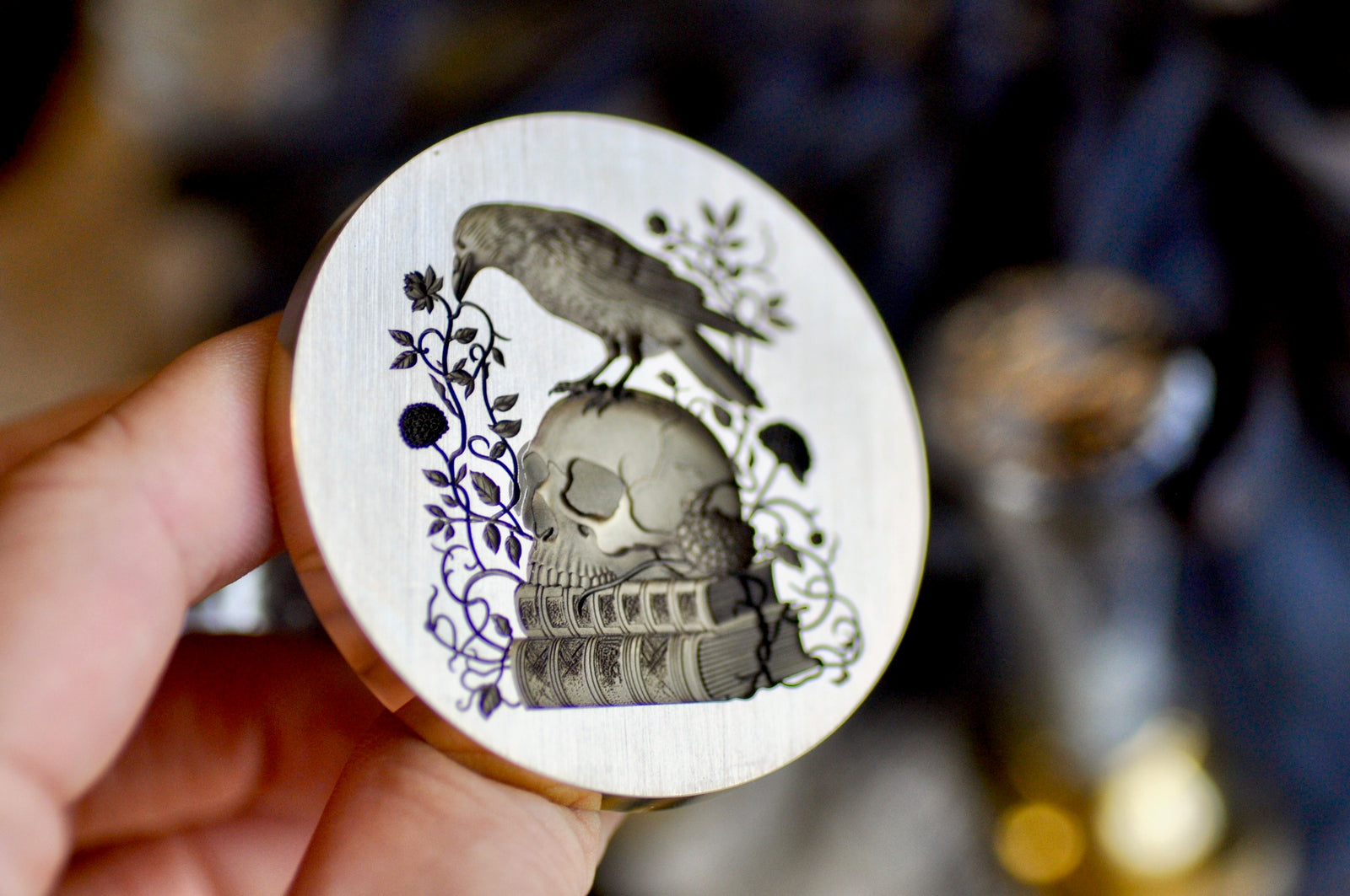 Memento Mori Collector's Edition Wax Seal Stamp | Whispers of Eternity