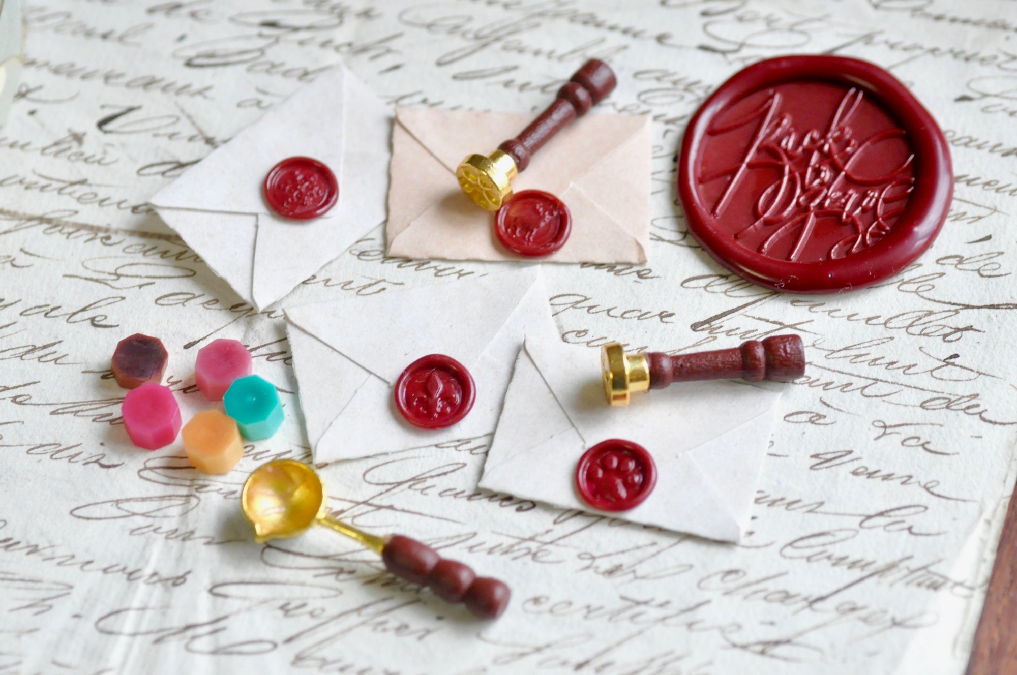 Miniature Wax Seal Stamp | Fleur de Lis