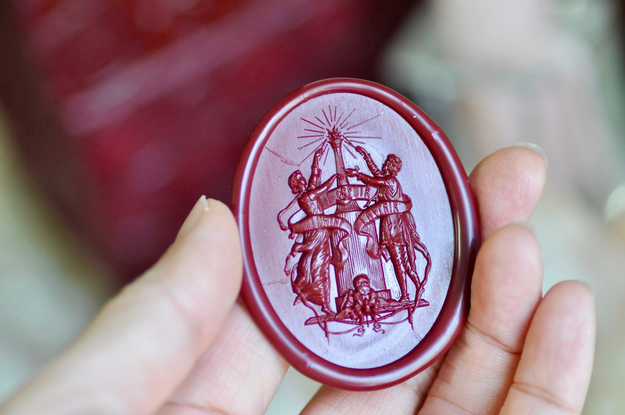 Collector's Edition Wax Seal Stamp | Hope Illuminates the Future