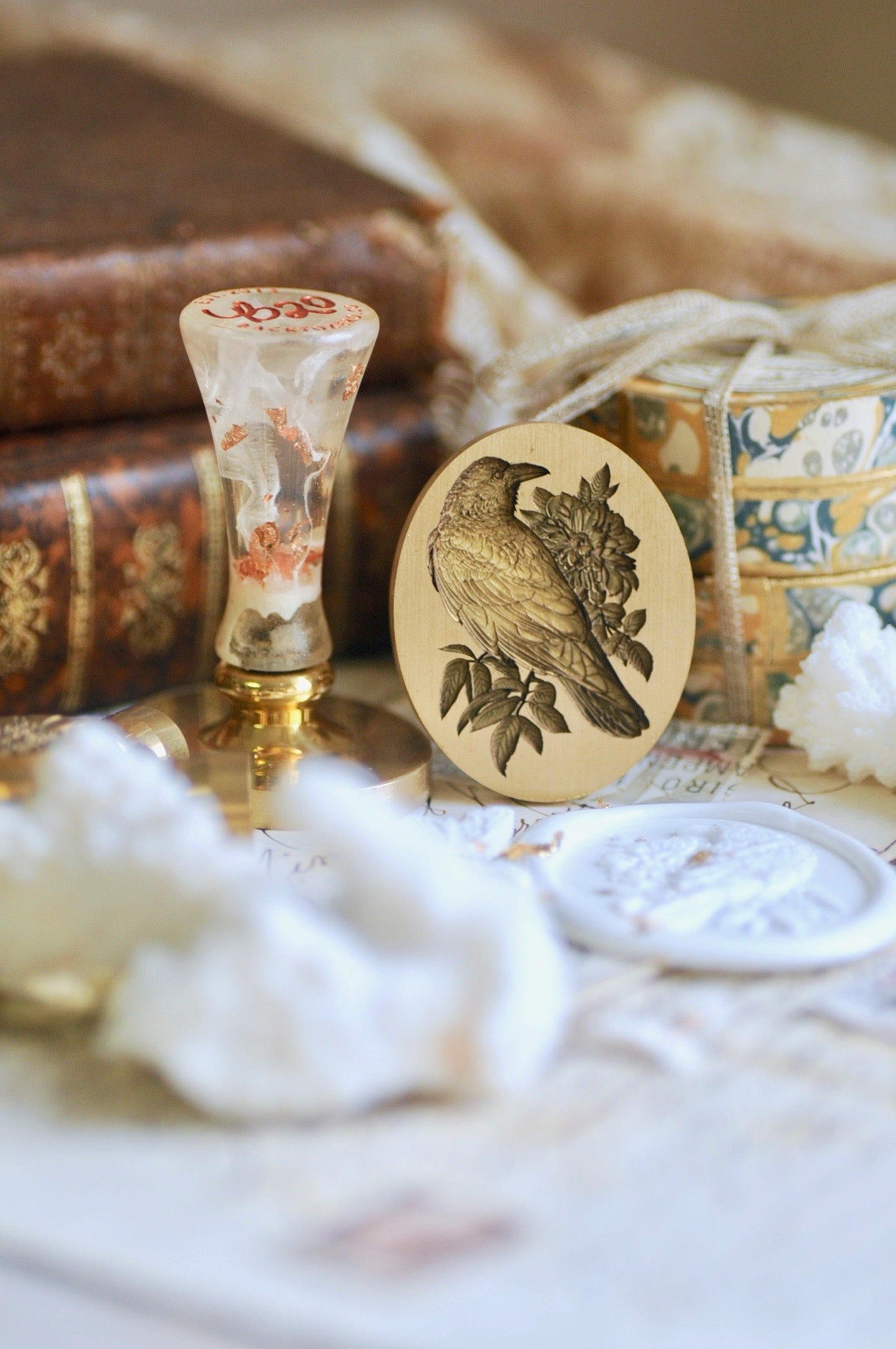 Collector's Edition Wax Seal Stamp | The Raven | A Silent Keeper