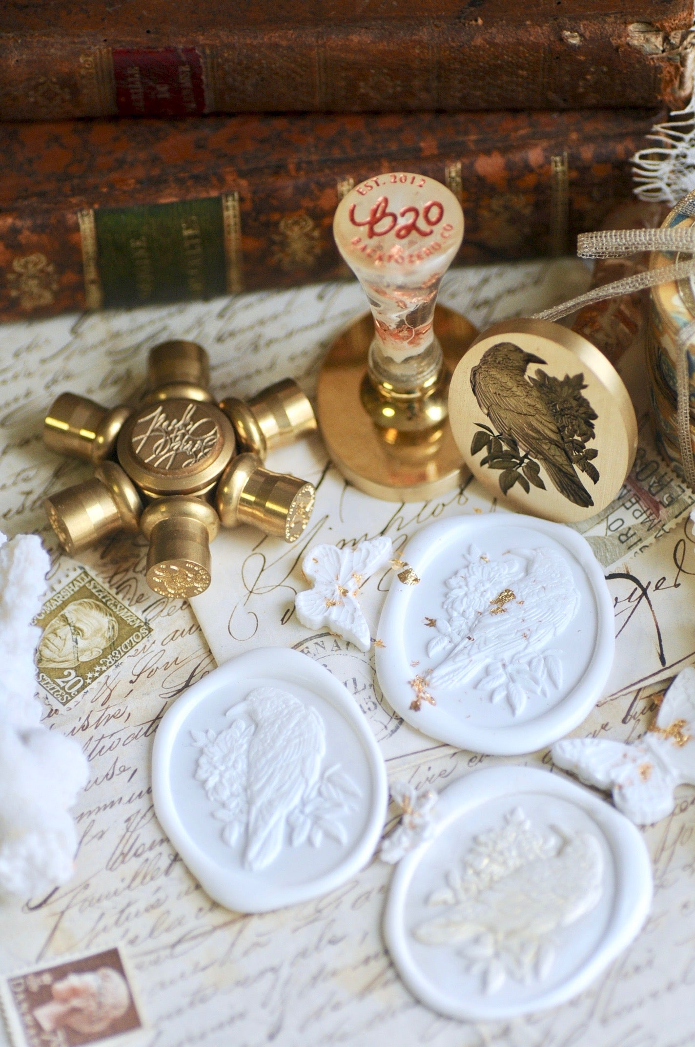 Collector's Edition Wax Seal Stamp | The Raven | A Silent Keeper