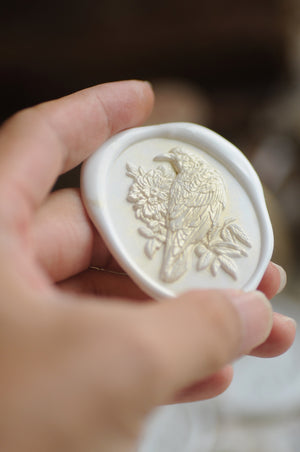 Collector's Edition Wax Seal Stamp | The Raven | A Silent Keeper