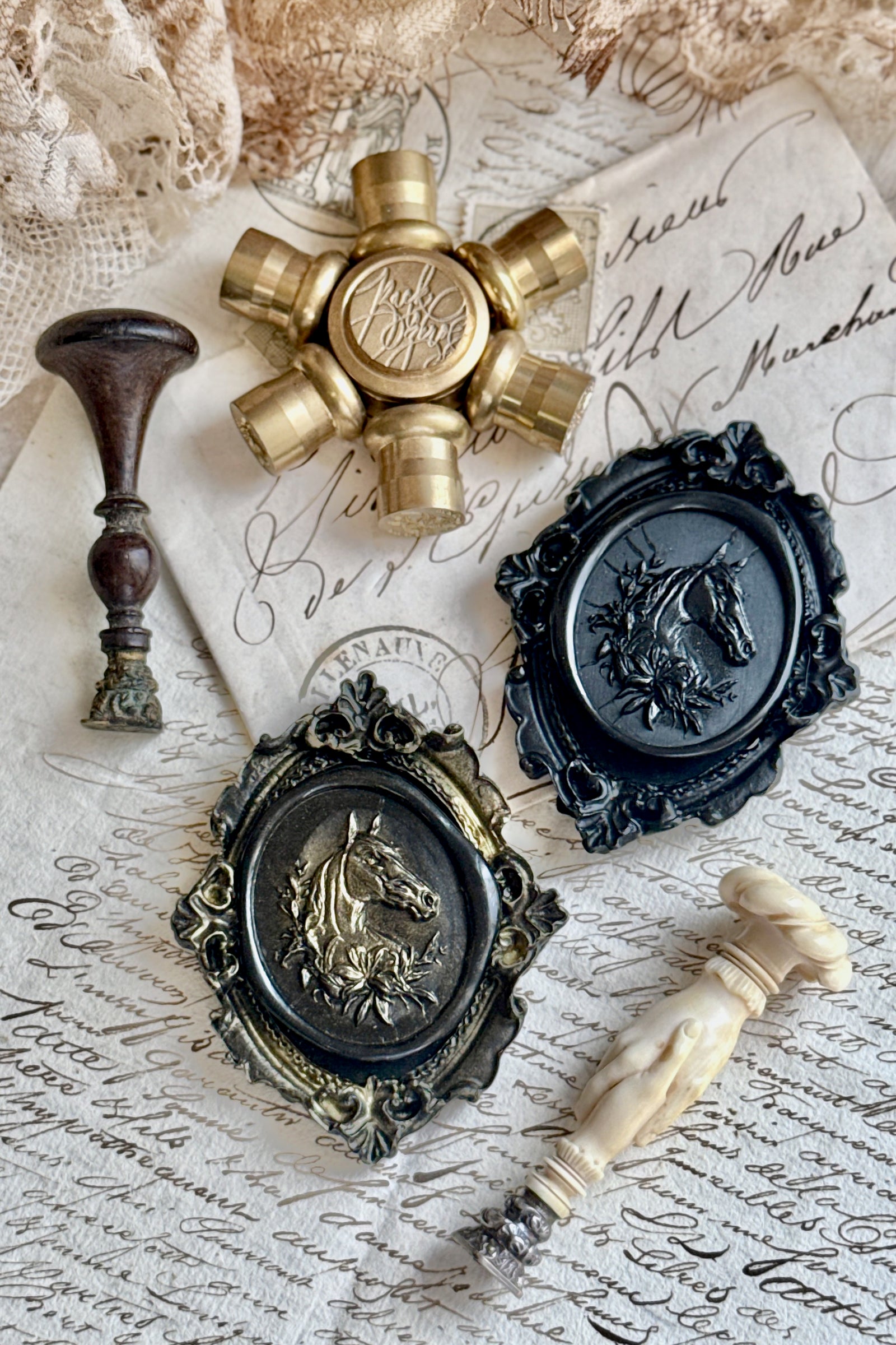 Victorian Scroll Frame Silicon Mold