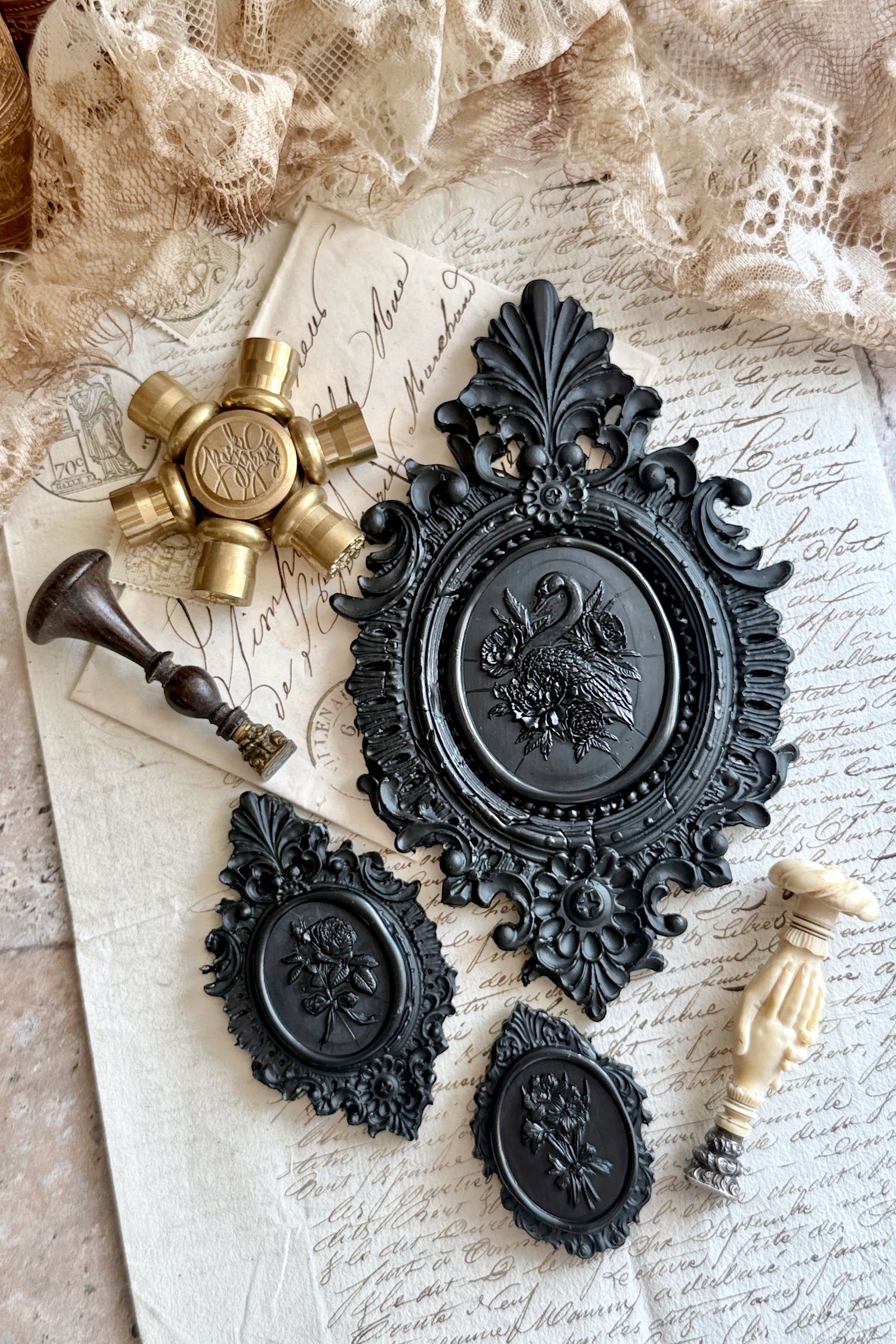Neo-Baroque Frames Silicon Mold