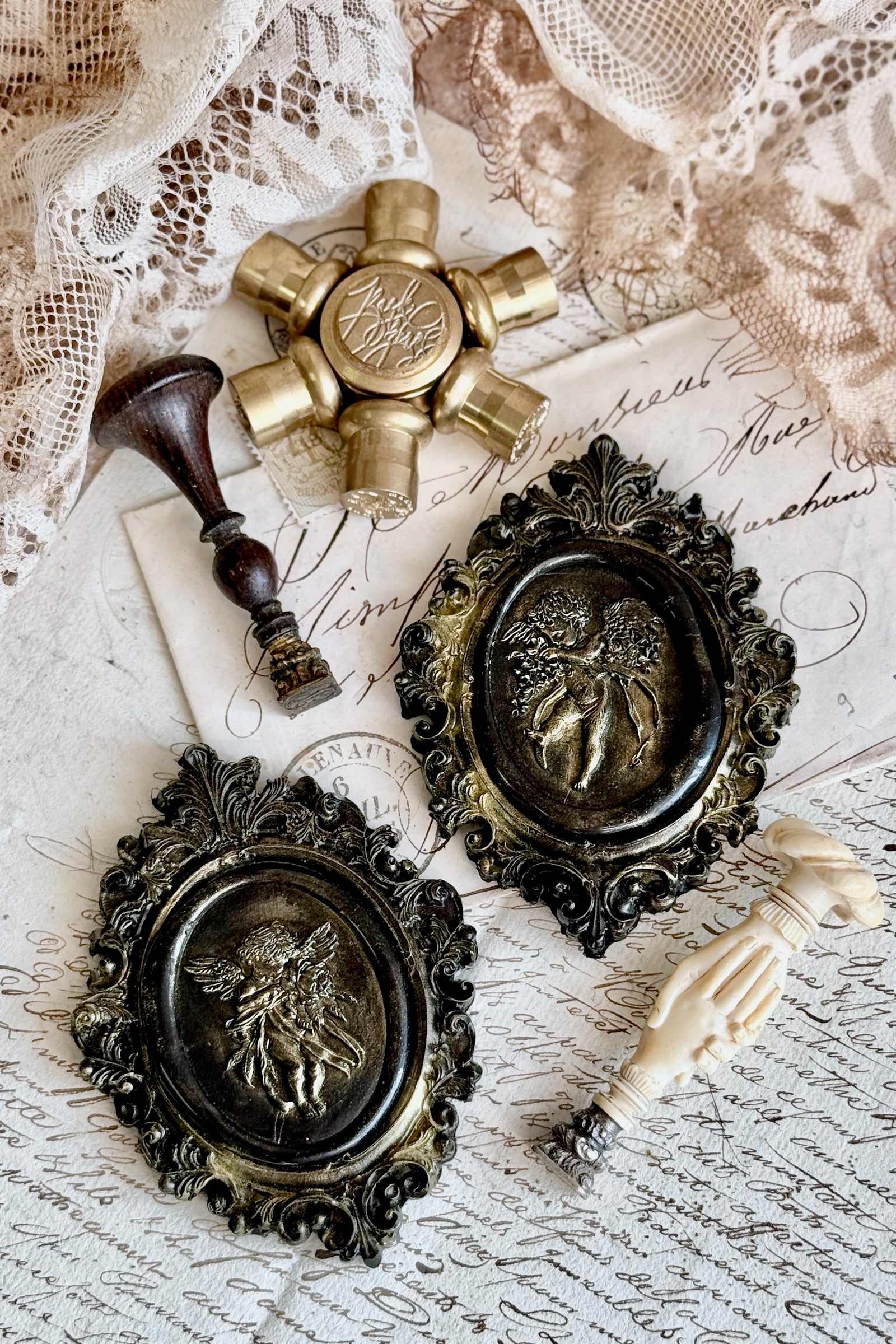 Neo-Baroque Frame & Ornament Silicon Mold