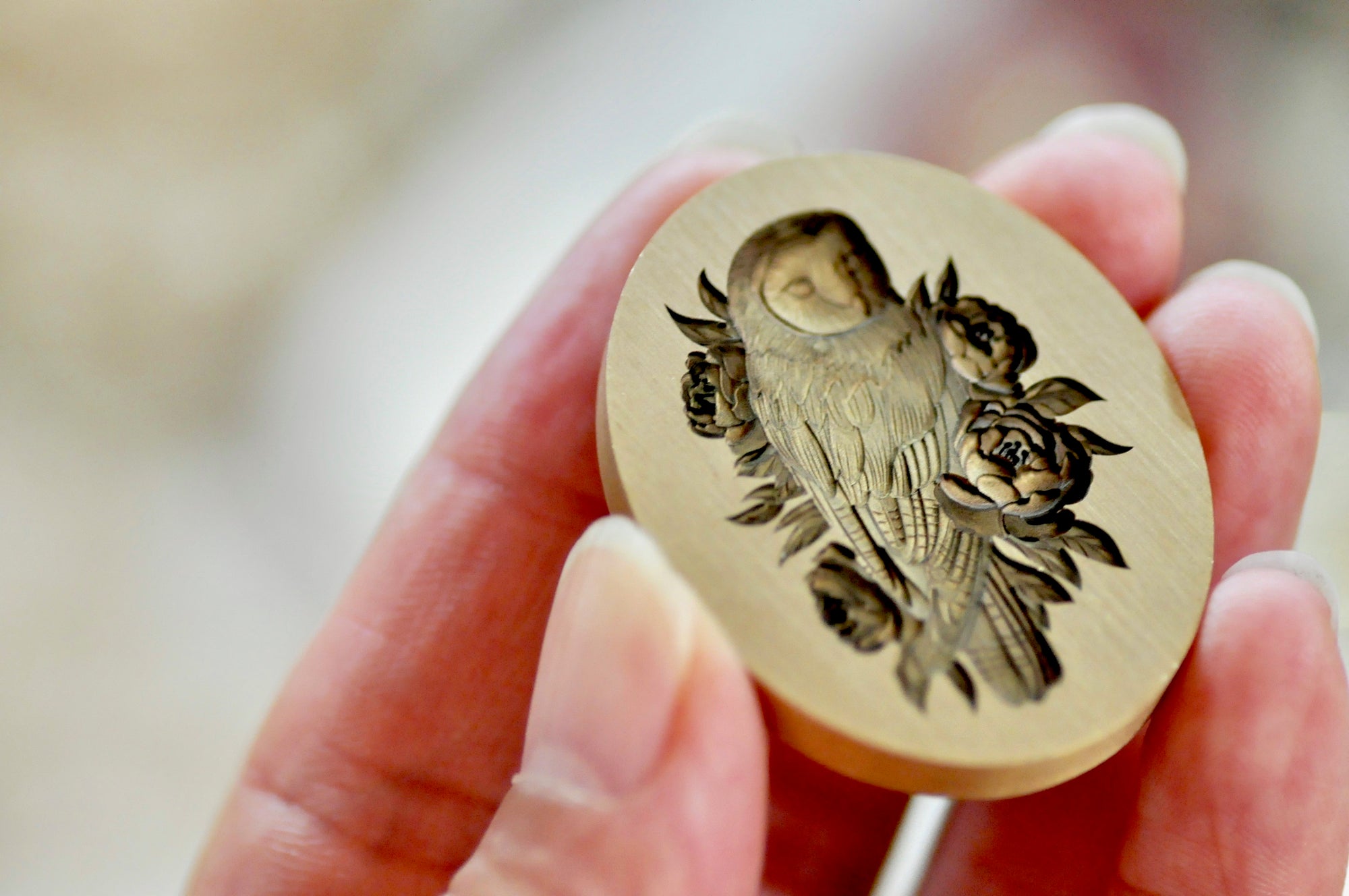 Collector's Edition Wax Seal Stamp | The Barn Owl | The Patient Bloom