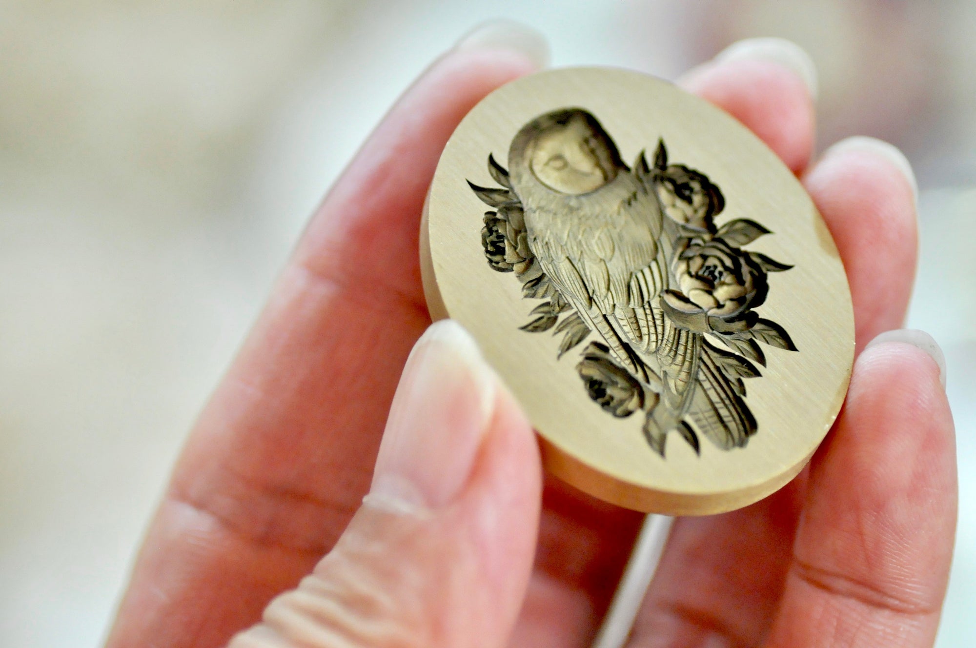 Collector's Edition Wax Seal Stamp | The Barn Owl | The Patient Bloom