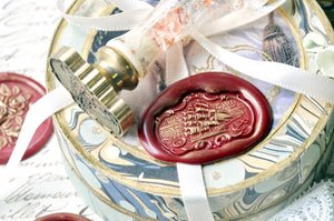 Bon Voyage 3D Emboss Wax Seal Stamp