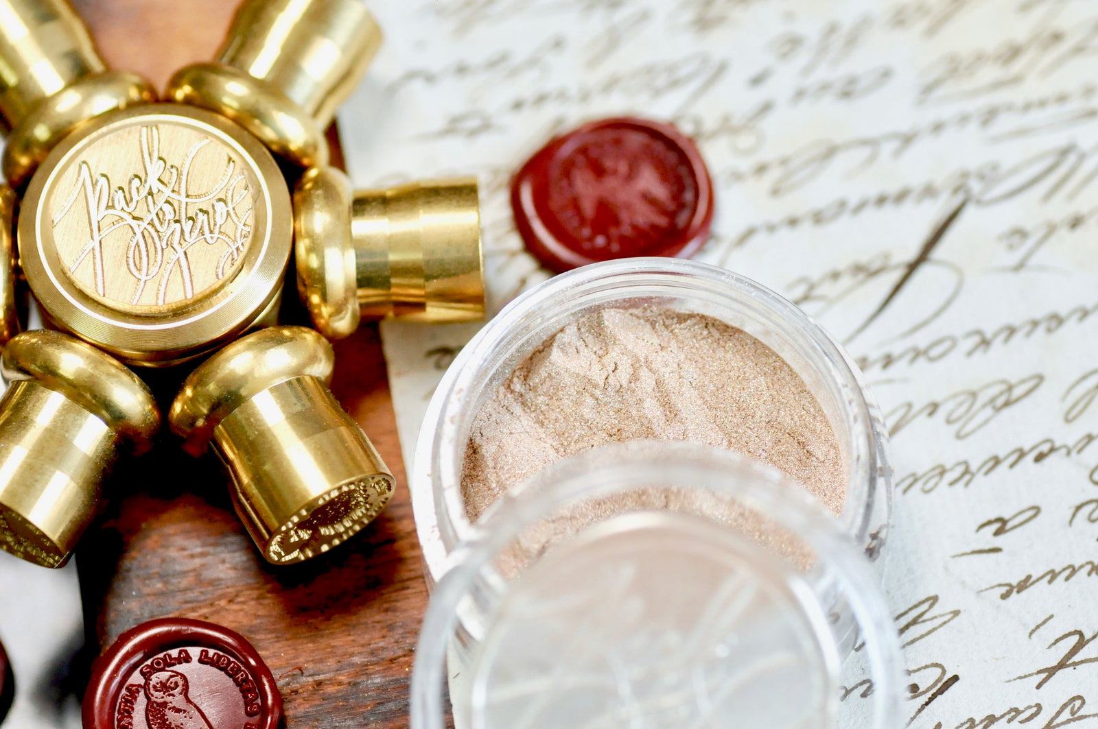 Metallic Highlight Powder for Wax Seal | Champagne