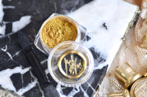 Chrome Metallic Highlight Powder for Wax Seal | Antique Gold