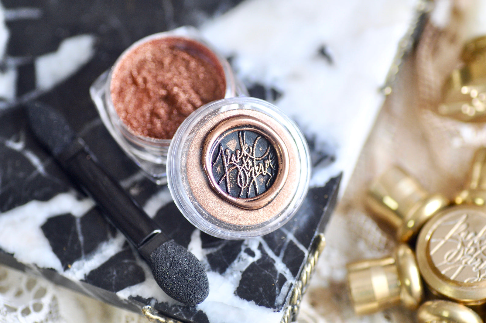 Chrome Metallic Highlight Powder for Wax Seal | Copper