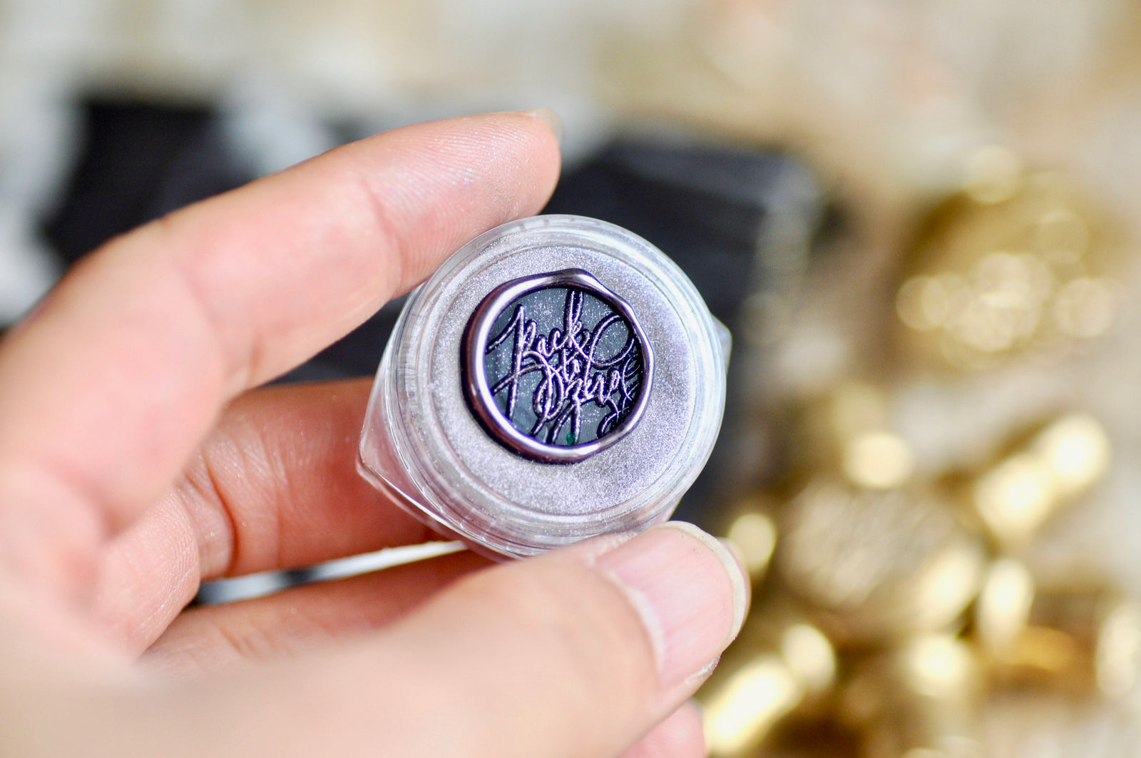 Chrome Metallic Highlight Powder for Wax Seal | Violet