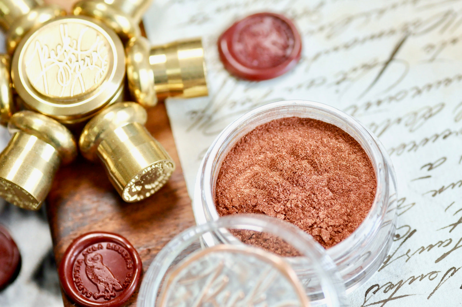 Metallic Highlight Powder for Wax Seal | Copper