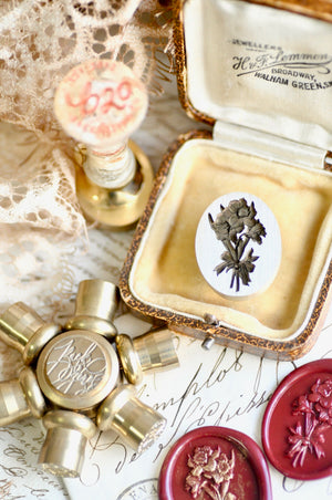 Floral Whispers: In Lieu of Speech Wax Seal Stamp | Daffodil | Hope Reborn (Pre-Order / Ship in March)