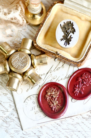 Floral Whispers: In Lieu of Speech Wax Seal Stamp | Daffodil | Hope Reborn (Pre-Order / Ship in March)