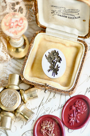 Floral Whispers: In Lieu of Speech Wax Seal Stamp | Daffodil | Hope Reborn (Pre-Order / Ship in March)
