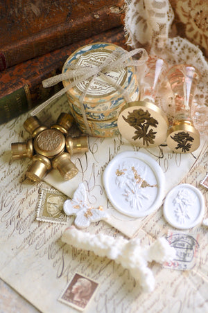 Floral Whispers: In Lieu of Speech Wax Seal Stamp | Daffodil | Hope Reborn