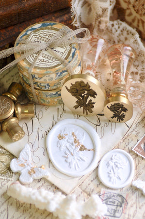 Floral Whispers: In Lieu of Speech Wax Seal Stamp | Daffodil | Hope Reborn