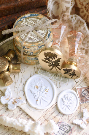 Floral Whispers: In Lieu of Speech Wax Seal Stamp | Daisy | Begin