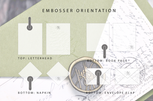 Design Your Own Embosser Stamp - Backtozero B20 - Custom, custom embosser, Design Your Own, Embosser