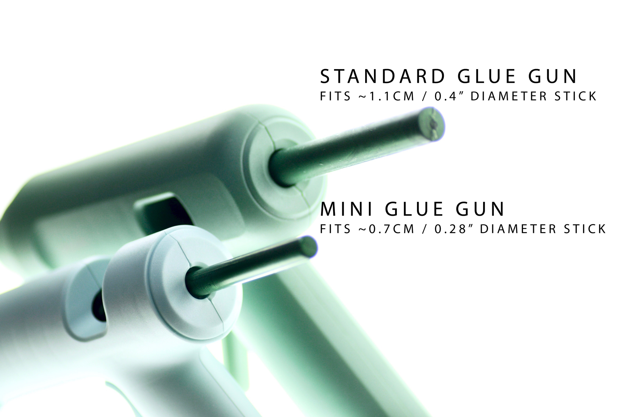 Standard Glue Gun Sealing Wax | Shades of Green