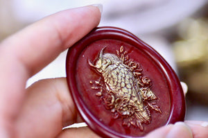 Collector's Edition Wax Seal Stamp | The Horned Owl | The Silent Gaze
