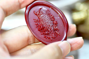 Collector's Edition Wax Seal Stamp | The Horned Owl | The Silent Gaze