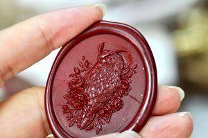 Collector's Edition Wax Seal Stamp | The Horned Owl | The Silent Gaze