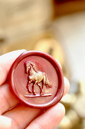 Collector's Edition Wax Seal Stamp | The Running Free | Horse (Pre-Order / Ship in March)