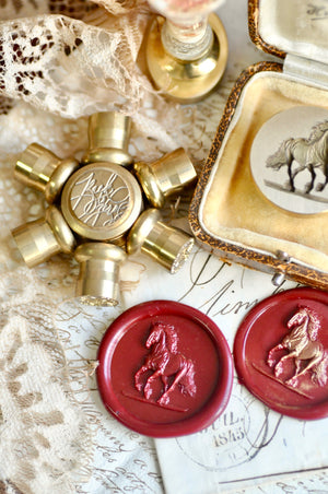 Collector's Edition Wax Seal Stamp | The Running Free | Horse (Pre-Order / Ship in March)