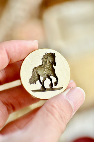 Collector's Edition Wax Seal Stamp | The Running Free | Horse (Pre-Order / Ship in March)