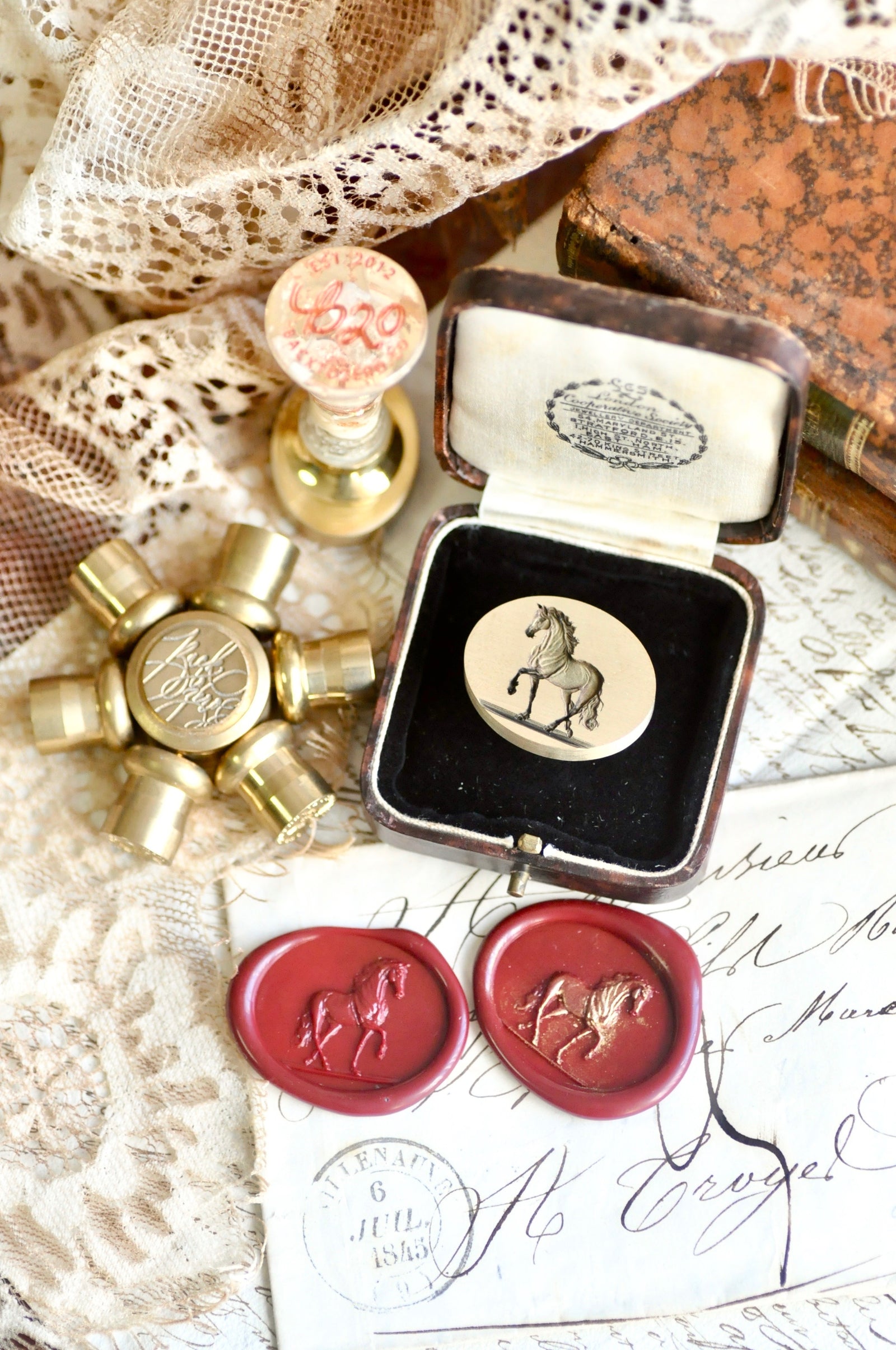Collector's Edition Wax Seal Stamp | The Gentle steps | Horse (Pre-Order / Ship in March)