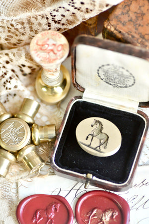 Collector's Edition Wax Seal Stamp | The Gentle steps | Horse (Pre-Order / Ship in March)
