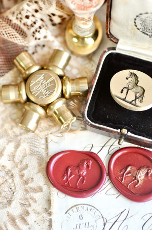 Collector's Edition Wax Seal Stamp | The Gentle steps | Horse (Pre-Order / Ship in March)
